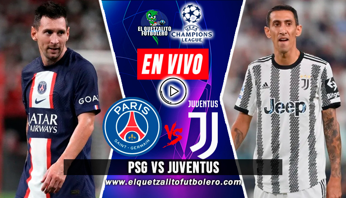 Ver gratis por Internet PSG vs Juventus EN VIVO Jornada de UEFA Champions League -